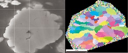 図１　微粒子粒界マッピング